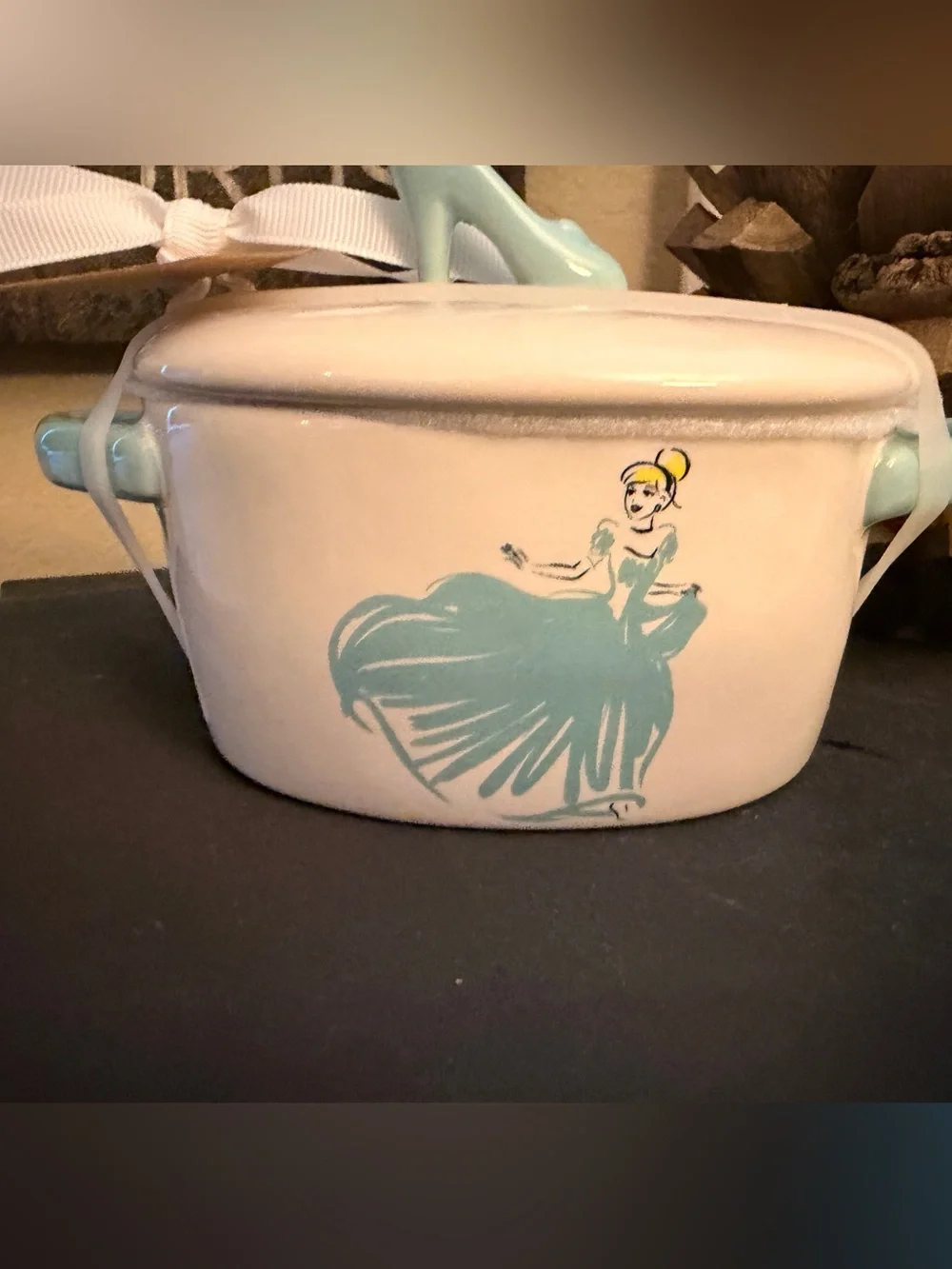 Rae Dunn Cinderella Covered Mini Oval Baking Dish